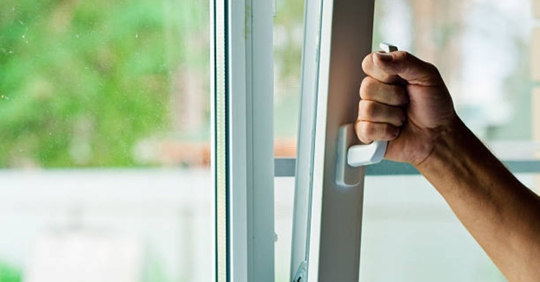 opening window